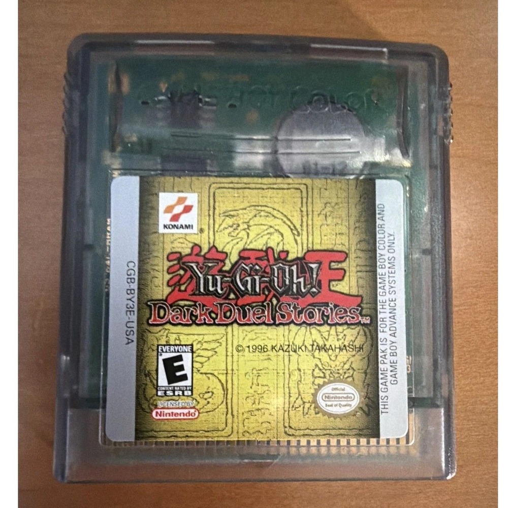 Yu-Gi-Oh! Dark Duel Stories Nintendo Game Boy Color GBC Konami CGB-BY3E-USA